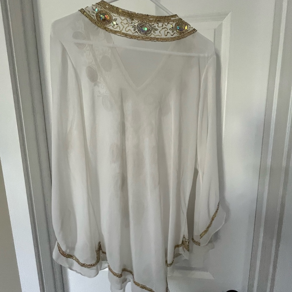 Sequin sheer Top - Picture 4 of 4